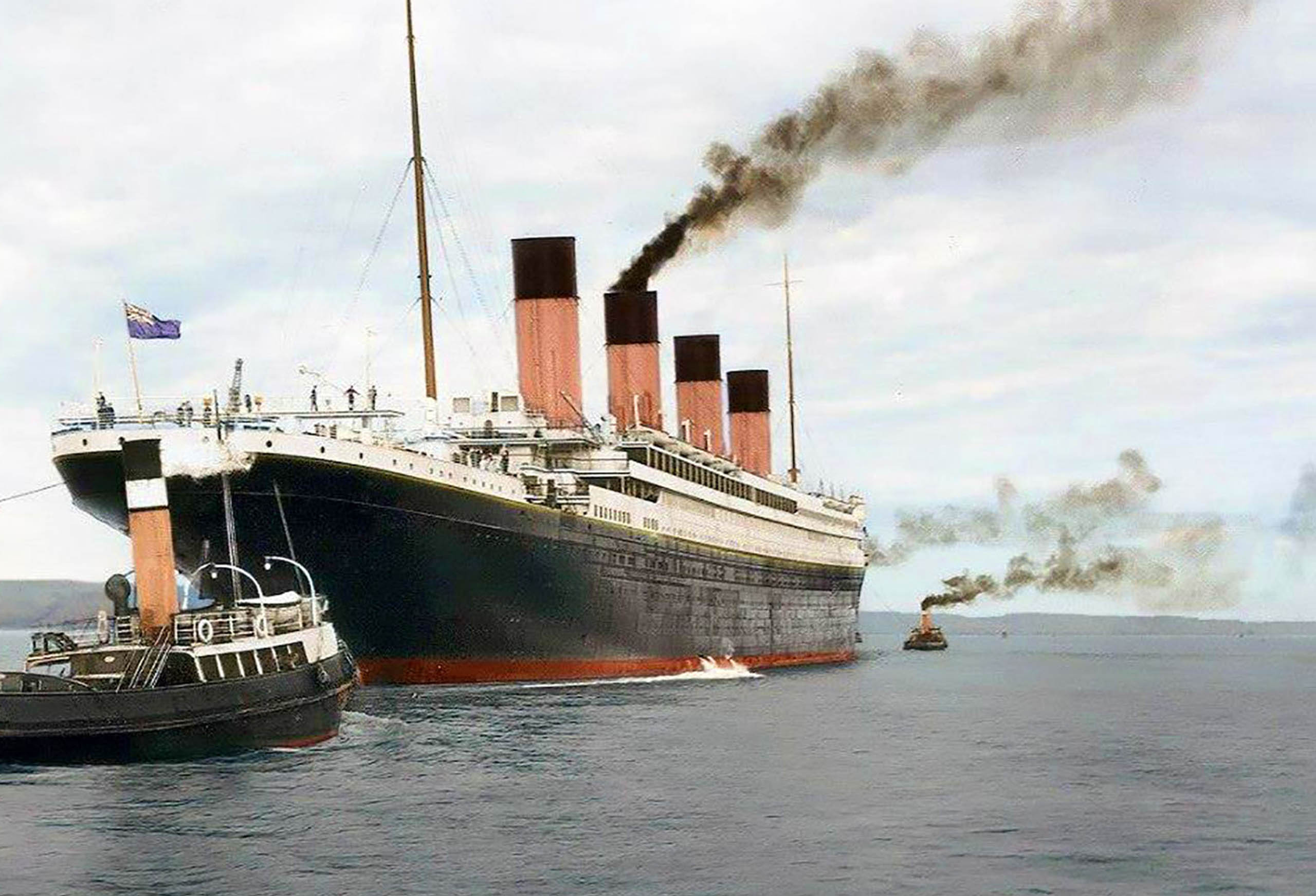Rms Titanic In Color