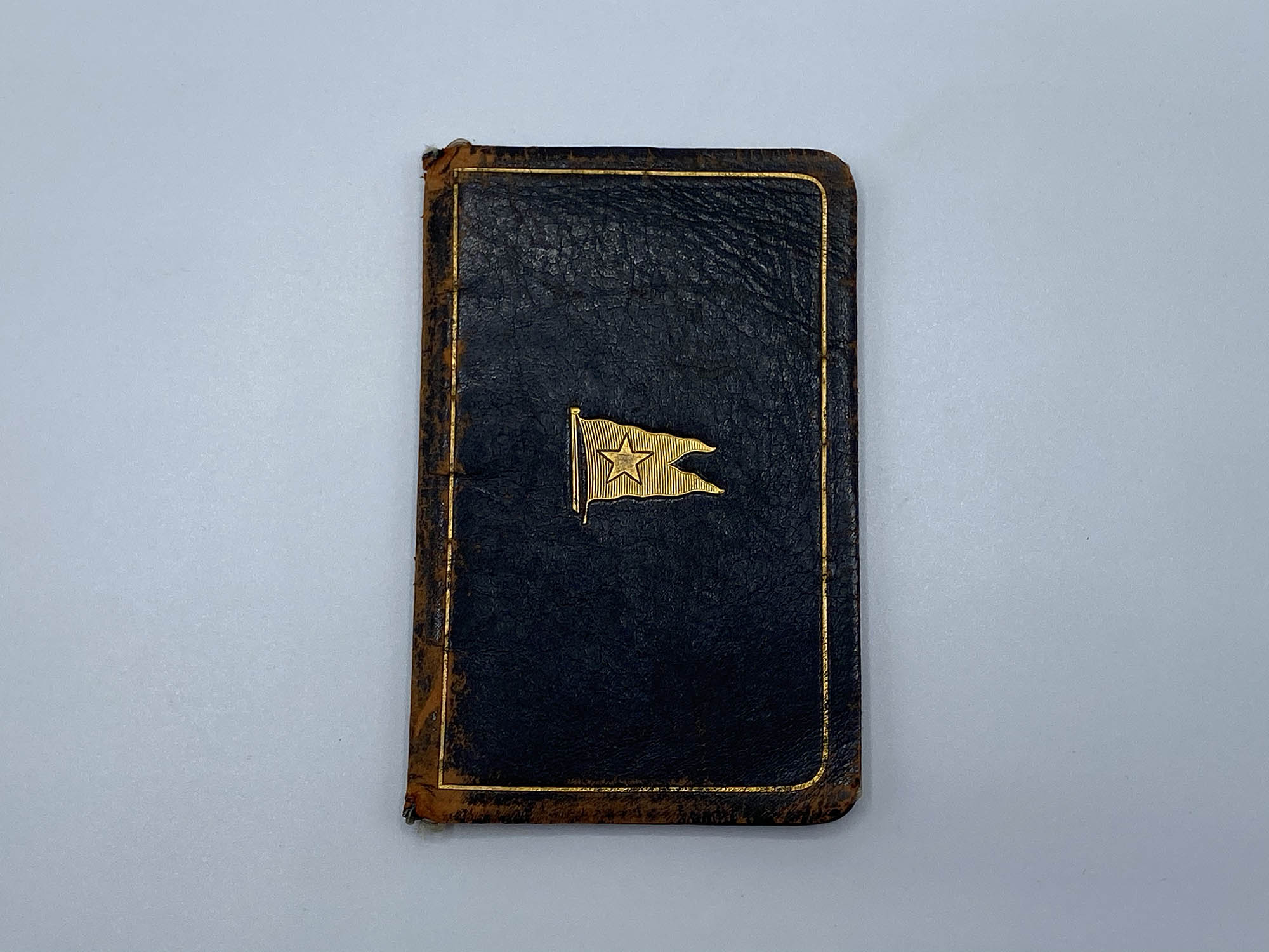 White Star Line Agent Diary Inside Front
