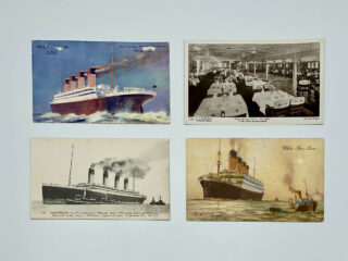 White Star Line Olympic Postcards