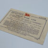 White Star Line Visitor Ticket Olympic Majestic Homeric