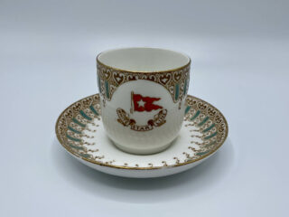 White Star Line Wisteria Pattern Coffee Cup