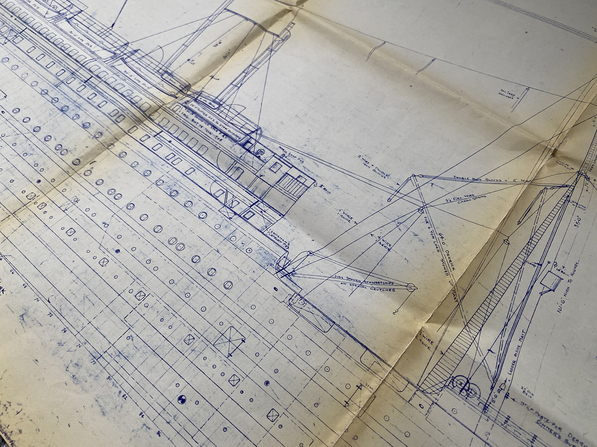 Titanic Rigging Diagram